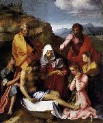 Andrea del Sarto Pieta with Saints Spain oil painting artist